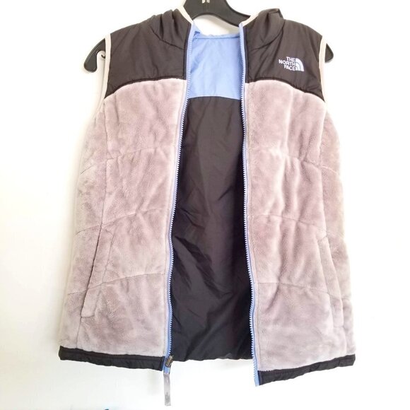 North Face Perseus Hood Reversible Insulated Zip Up Vest Size Youth Large - Picture 1 of 15